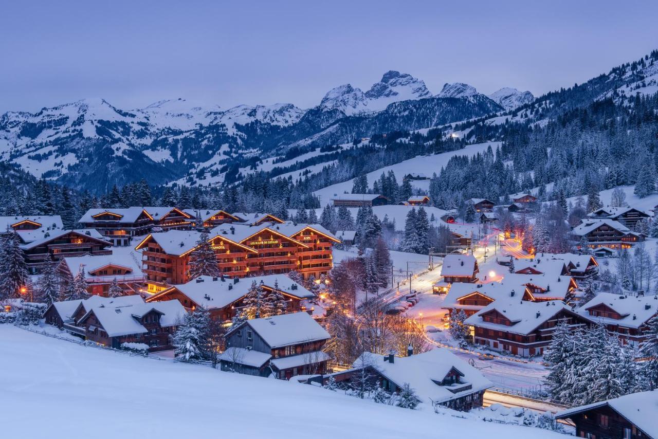 Golfhotel Les Hauts De Gstaad & Spa Kültér fotó