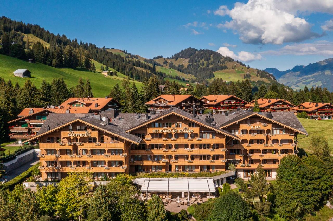 Golfhotel Les Hauts De Gstaad & Spa Kültér fotó