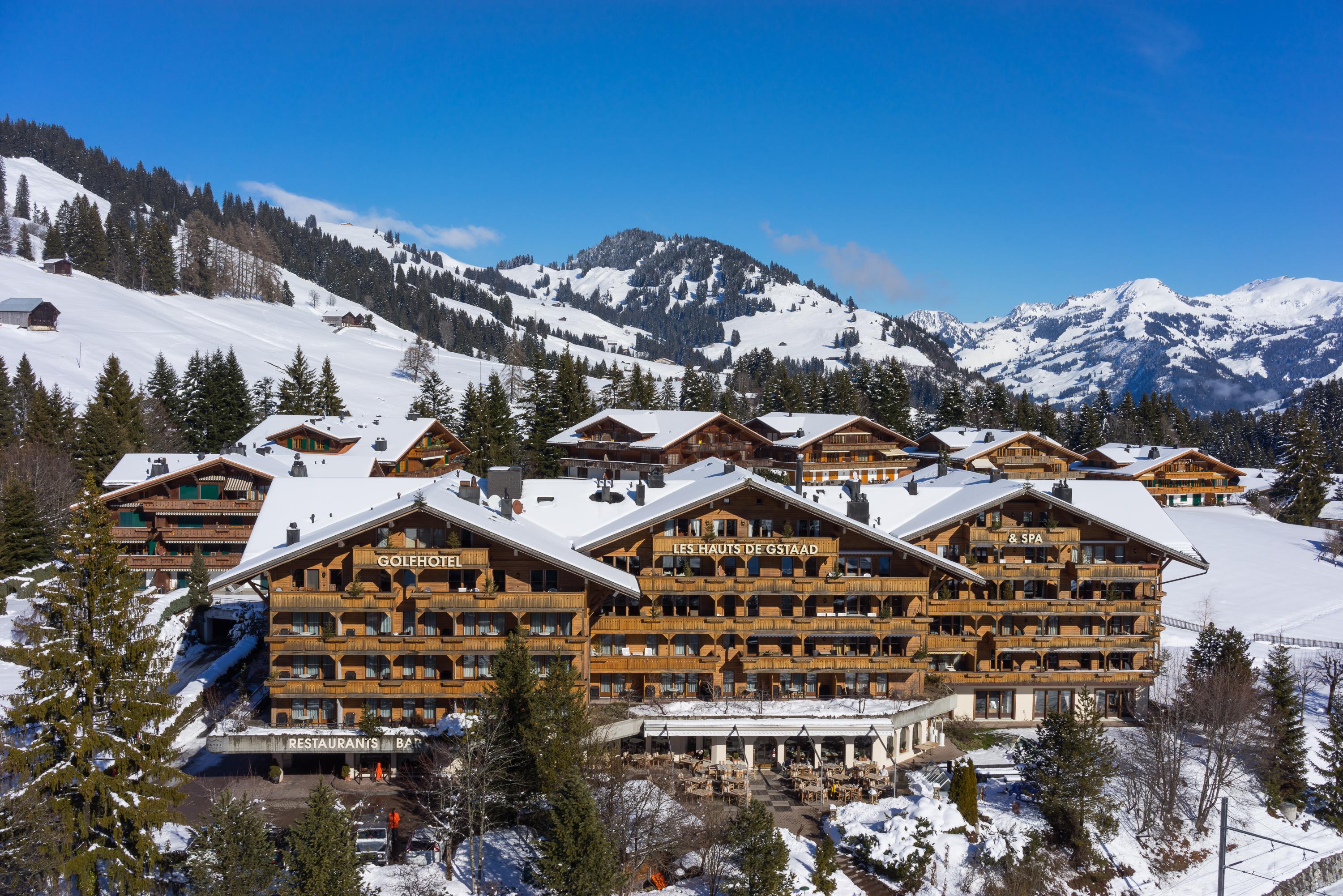 Golfhotel Les Hauts De Gstaad & Spa Kültér fotó