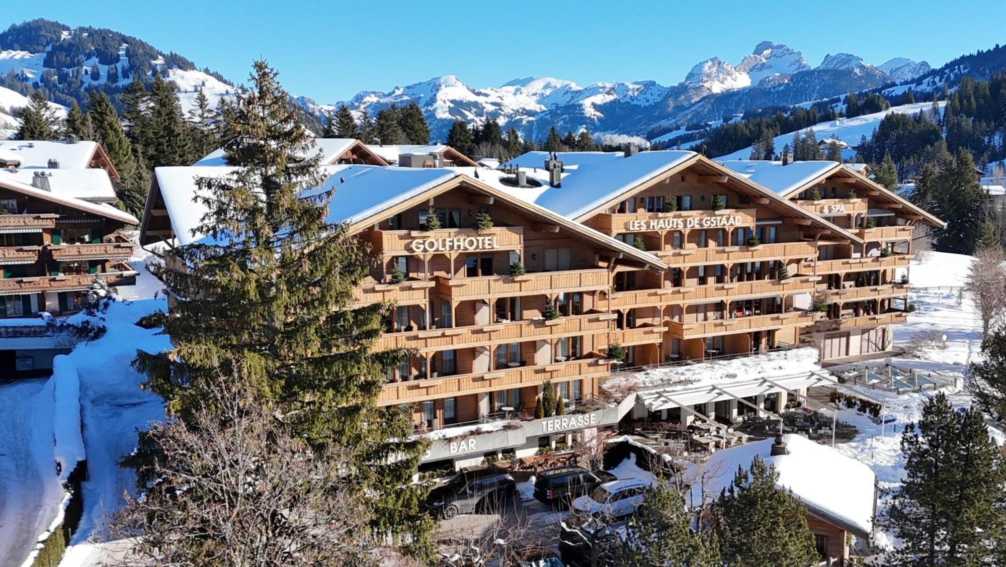 Golfhotel Les Hauts De Gstaad & Spa Kültér fotó